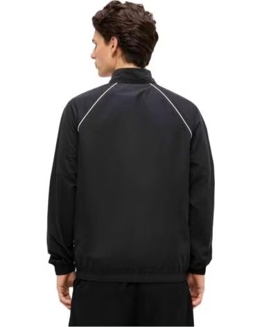 LACOSTE GIACCA TUTA SPORT JACKET BH6592 258 NERO BIANCO