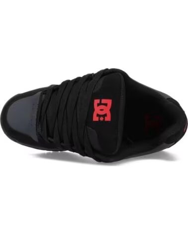 DC SHOES BASKETS COILER BLACK-GREY-RED