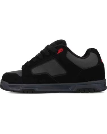DC SHOES BASKETS COILER BLACK-GREY-RED
