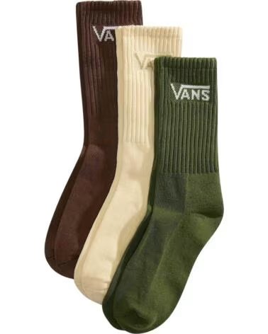 VANS CLASSIC CREW CALZINI GREEN BALSAM MULTICOLOR