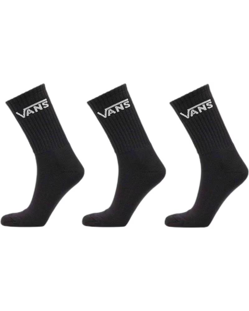 VANS OFF THE WALL CALZINI CLASSIC CREW VN000QBVBLK1 BLACK