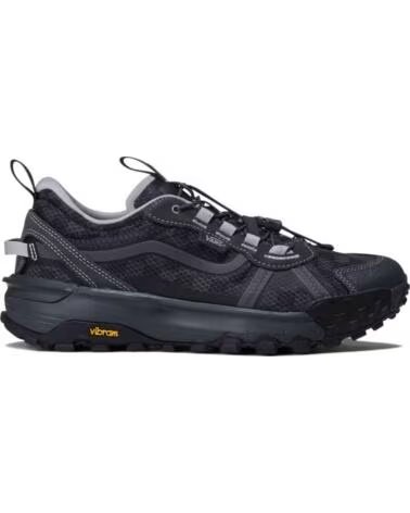 BASKETS VANS CROSSPATH XC CHECKERBOARD CHARCOAL GRAY SEMELLE VIBRAM
