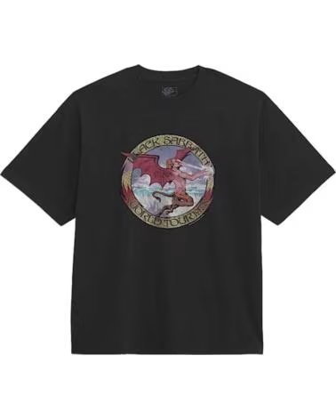 VANS OFF THE WALL Camiseta De Manga Corta Vans Black Sabbath World Tour 1978 en negro para unisex