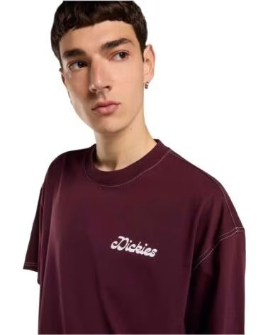 DICKIES Camiseta Cornville Ss Tee Maroon