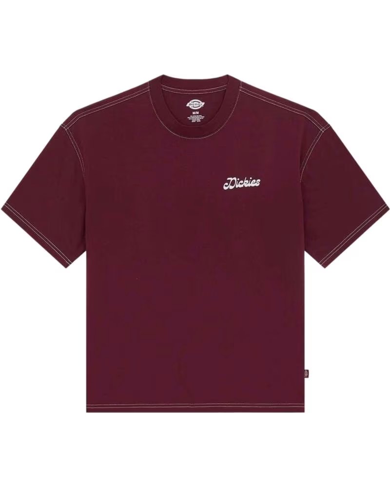 DICKIES Camiseta Cornville Ss Tee Maroon