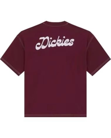 DICKIES Camiseta Cornville Ss Tee Maroon
