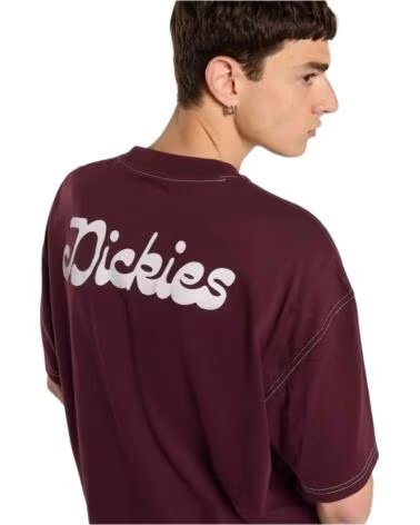 DICKIES Camiseta Cornville Ss Tee Maroon