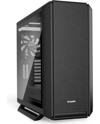 BE QUIET Caja ordenador gaming e - atx silent base 802 window negra 3 ventiladores 140mm - insonorizada