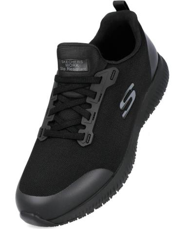 Man Trainers SKECHERS 200051 SQUAD SR-MY NEGRO