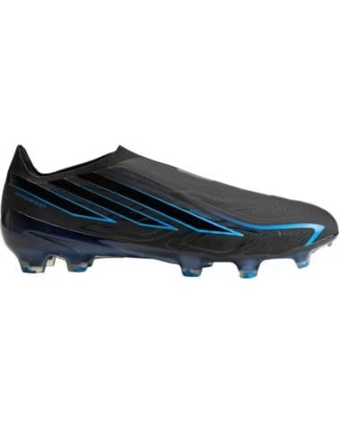 ADIDAS CHUTEIRAS DE FUTEBOL F50 HYPERFAST ELITE LACELESS FG CORE BLACK LUCID RAY BLUE AZUL