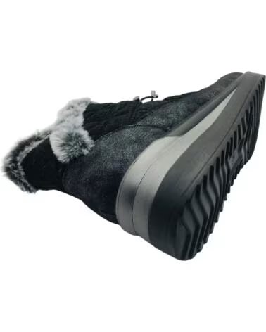 MYSOFT BOTTINE FEMME FOURRURE 26M577 NOIR NEGRO