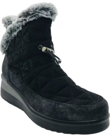 MYSOFT BOTTINE FEMME FOURRURE 26M577 NOIR NEGRO