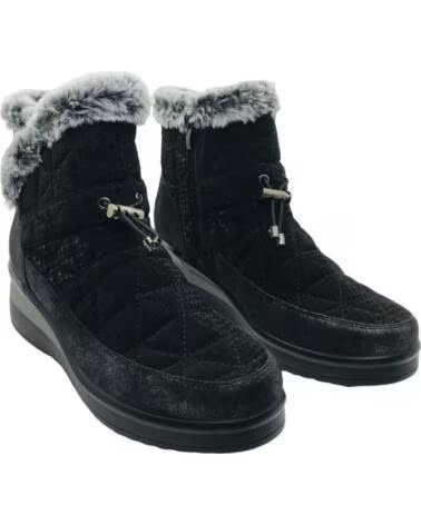 MYSOFT BOTTINE FEMME FOURRURE 26M577 NOIR NEGRO
