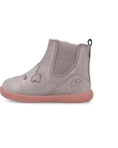 BIOMECANICS BOTINS BAREFOOT PARA MENINA 261161 CAMURÇA GRIGIOA154
