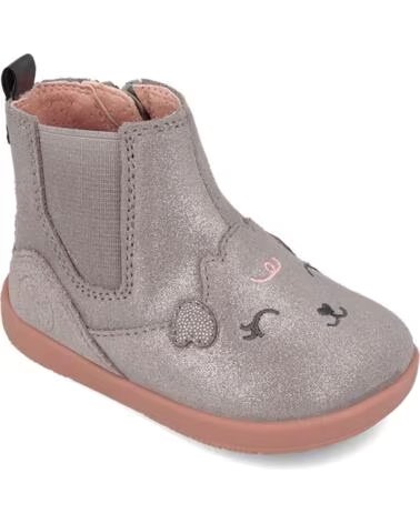 BIOMECANICS BOTINS BAREFOOT PARA MENINA 261161 CAMURÇA GRIGIOA154