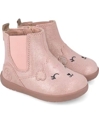 BIOMECANICS BOTINS BAREFOOT PARA MENINA 261161 CAMURÇA PETALOB193