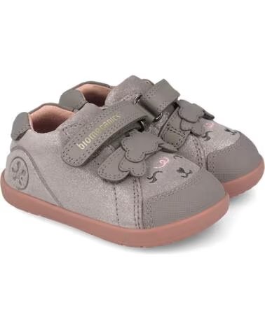 BIOMECANICS BASKETS BAREFOOT POUR FILLE 261160 SAUVAGE GRIGIO GRIGIOA154