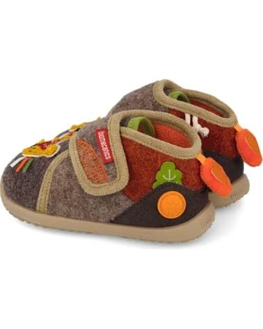 BIOMECANICS PANTUFLA RESPETUOSA PARA CHICO 261187B MAT MARRÓN MARRONA172
