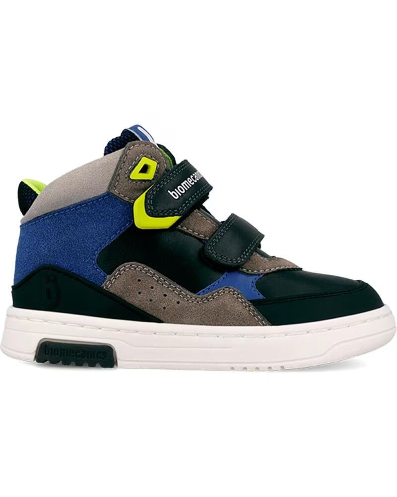 BIOMECANICS BOTAS DE RAPAZ URBAN 261213B PRETO E AZUL ELÉTRICO NEGROAZULELECTRICOA398