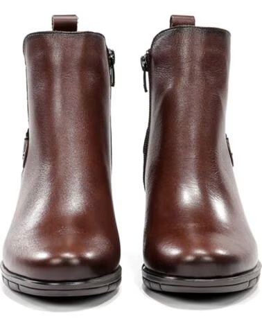 FLUCHOS DAMEN STIEFELETTEN F1798 NYDIA BRAUN MARRóN
