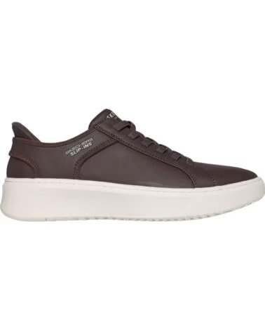 SKECHERS COURT BREAK FREIZEITSCHUHE BRAUN DAMEN MARRON