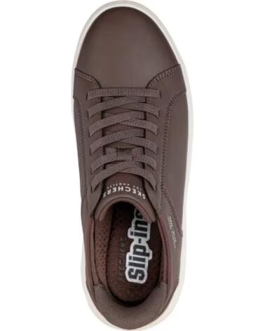 SKECHERS COURT BREAK FREIZEITSCHUHE BRAUN DAMEN MARRON