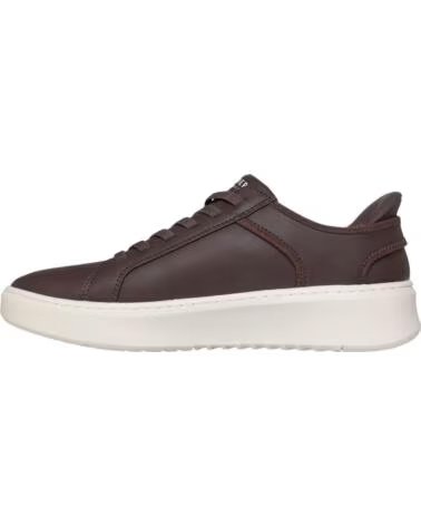 SKECHERS COURT BREAK FREIZEITSCHUHE BRAUN DAMEN MARRON