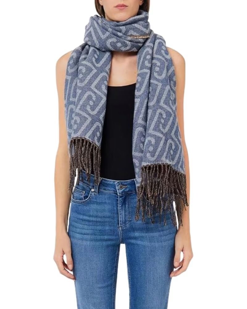 LIU JO FOULARD MUJER LIUCHO NEW LOGO DENIM VARIOS COLORES
