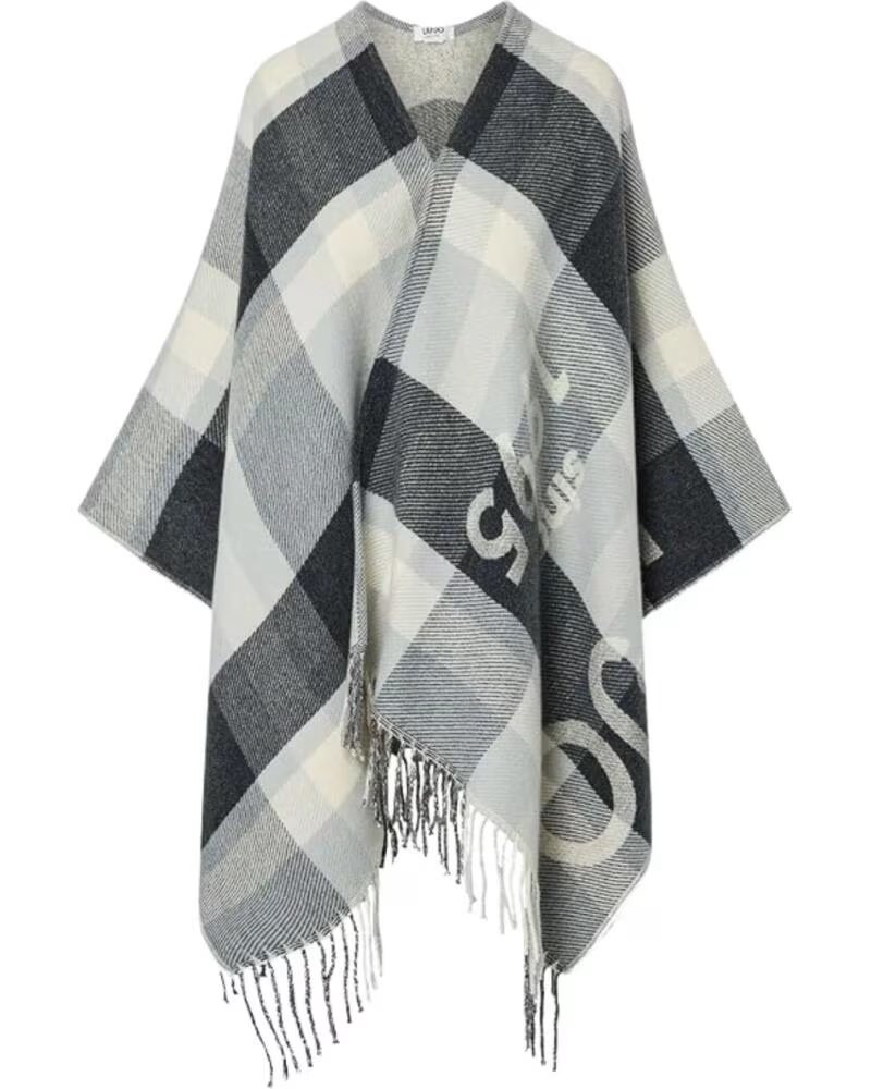 LIU JO FOULARD MUJER LIUCHO CHECK ANTRACITE VARIOS COLORES
