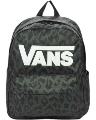 VANS OFF THE WALL Mochila Vans Old Skool Drop V Backpack Charcoal Leopard en negro para hombre CHARCOAL GREY