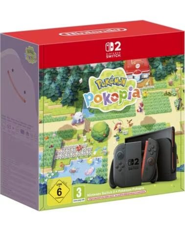 NINTENDO Switch 2- Incluye Codigo Juego Pokemon Pokopia