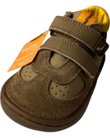 BLANDITOS Barefoot Nino By Crios Kyoto Cuero MARRóN