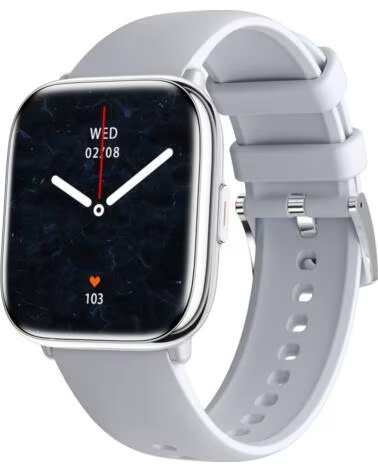 MYPHONE Reloj smartwatch pastel silver gray