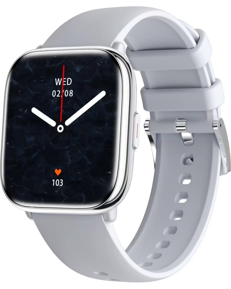 MYPHONE Reloj smartwatch pastel silver gray
