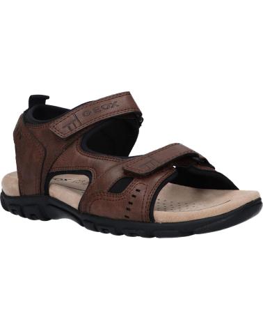 Sandalias de Hombre GEOX U4224A 000ME STRADA C6009 COFFEE