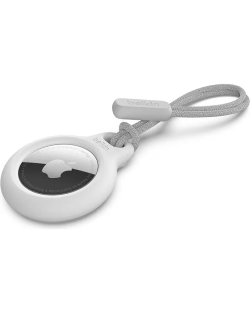 BELKIN Llavero f8w974btwht apple airtag blanco con correa