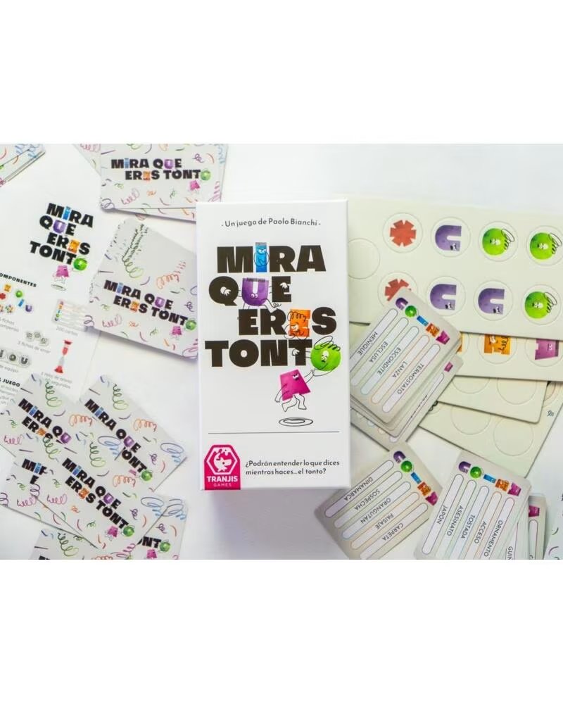 TRANJIS GAMES Juego de mesa mira que eres tonto