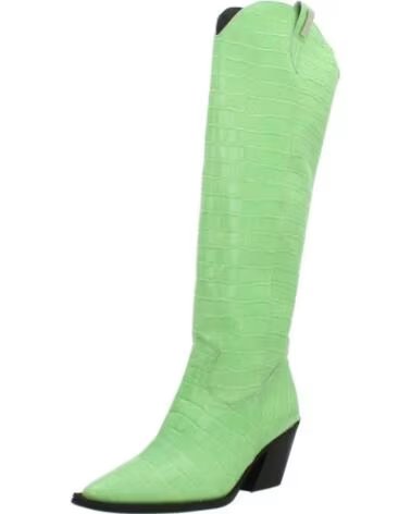 YELLOW BOTTES FEMME MODÈLE ARIZONA XL VERT VERDE
