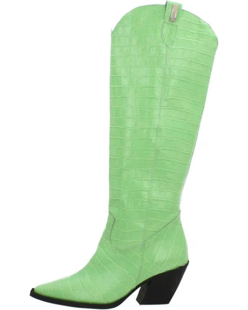 YELLOW BOTTES FEMME MODÈLE ARIZONA XL VERT VERDE