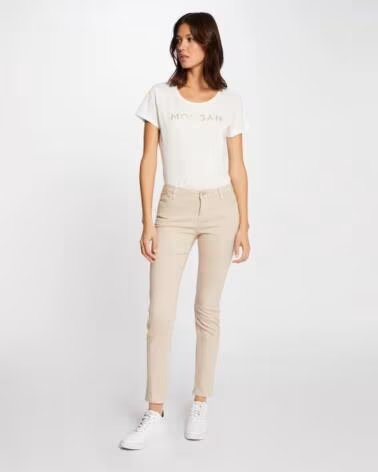 MORGAN JEANS SLIM 231-PRETTY1 BEIGE