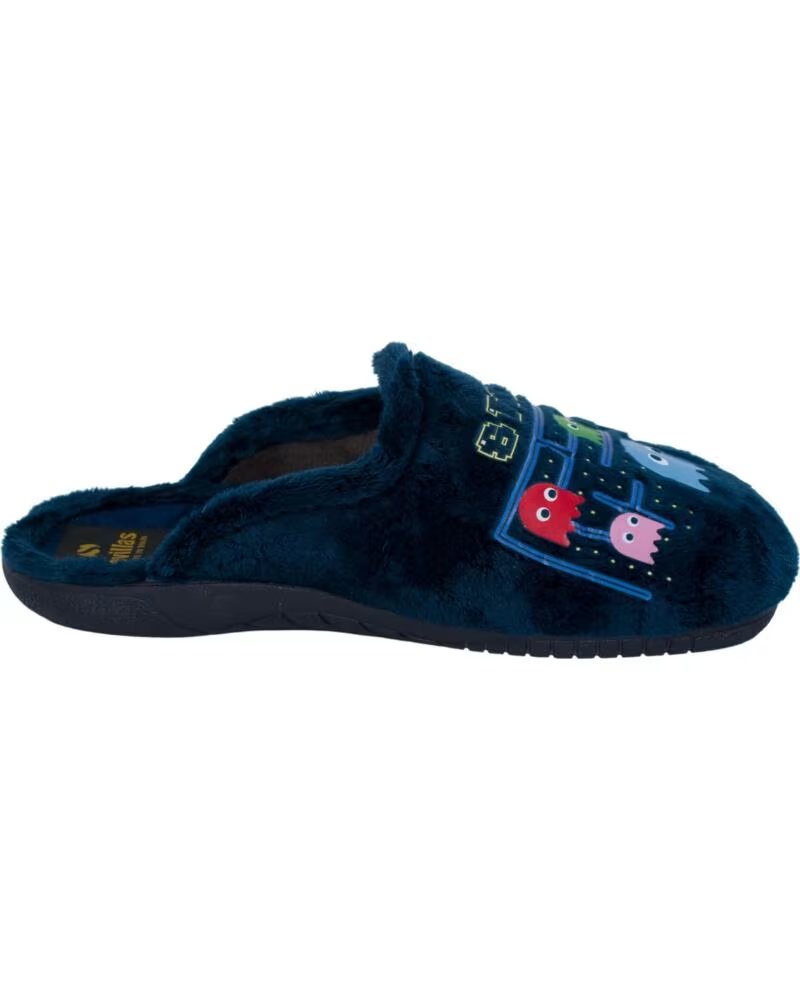SEVILLAS CHINELO PAC-MAN PARA HOMEM DEVALVERDE AC11066X AZUL MARINHO MARINO