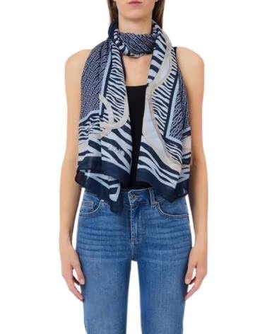 DAMEN FOULARD LIU JO ANIMALIER MIDNIGHT VERSCHIEDENE FARBEN VARIOS COLORES