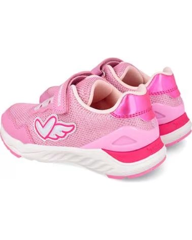 BIOMECANICS DEPORTIVA PARA NIÑA 261273 SNEAKER ELÁSTICOS CON CIERRE AUTOADHERENTE ROSAB032