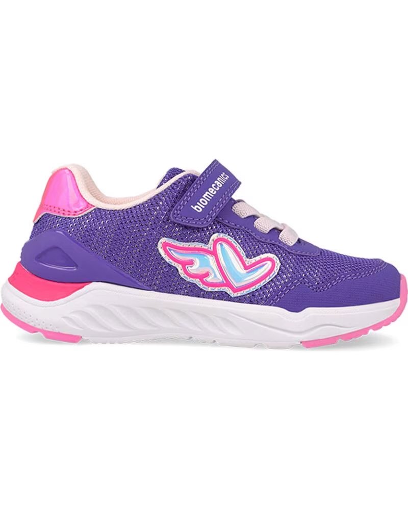 BIOMECANICS DEPORTIVA PARA NIÑA 261273 SNEAKER ELÁSTICOS CON CIERRE AUTOADHERENTE LILAA164
