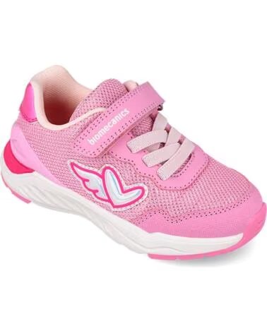 BIOMECANICS DEPORTIVA PARA NIÑA 261273 SNEAKER ELÁSTICOS CON CIERRE AUTOADHERENTE ROSAB032