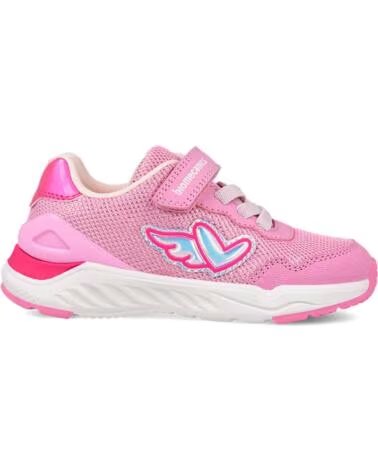 BIOMECANICS DEPORTIVA PARA NIÑA 261273 SNEAKER ELÁSTICOS CON CIERRE AUTOADHERENTE ROSAB032