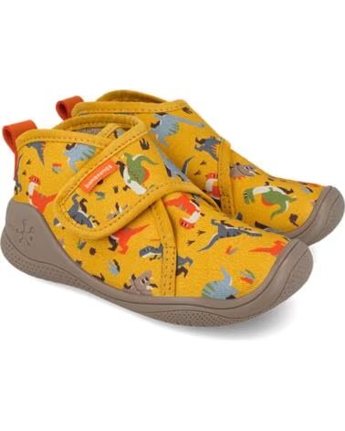 BIOMECANICS CHAUSSONS D´INTÉRIEUR POUR GARÇON 261284 GABARDINE MOUTARDE MOSTAZAC570