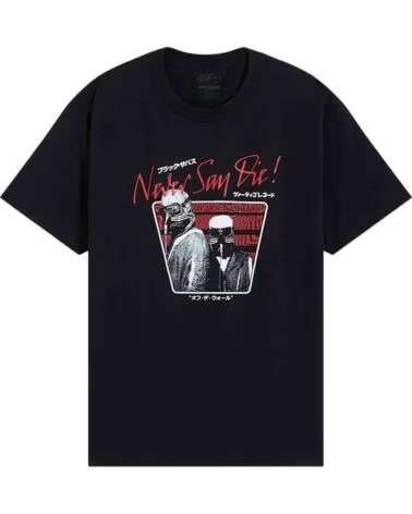 VANS OFF THE WALL Camiseta De Manga Corta Vans Black Sabbath Never Say Die en negro para unisex BLACK