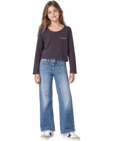 PEPE JEANS CAMISETA MANGA LARGA NIÑA GRIS