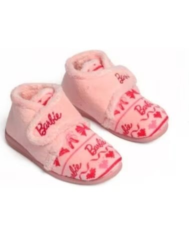 MARPEN ZAPATILLAS DE ESTAR POR CASA NIÑA BARBIE ABOTINADAS ROSA